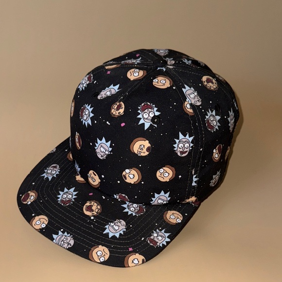 Bioworld Other - Rick and Morty adult swim cartoon network bioworld snapback hat OSFM